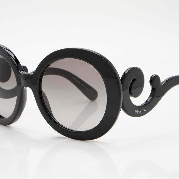 Prada Minimal Baroque Round Sunglasses - Picture 5 of 5
